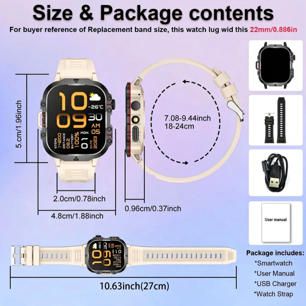 Smart Watch Supports Calling Unisex