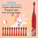 Colorful Cartoon Sonic Electric Toothbrush for Kids Waterproof
