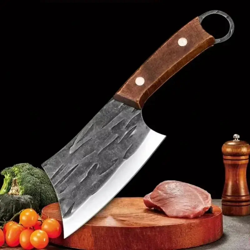 Handcrafted Kitchen Cleaver Knife For Meat Vegetables Fruits - OurLum.com