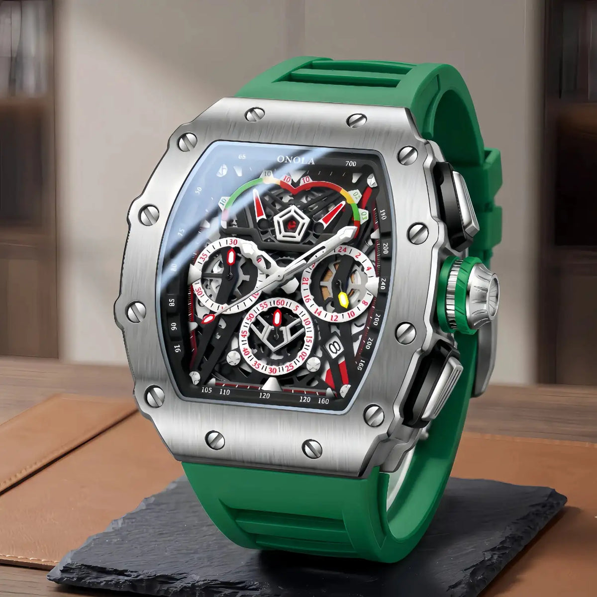 Onola Luminous Dial Chronograph Men's Watch — product image 6