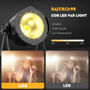 UKing 100W COB LED Par Light DMX Stage Light