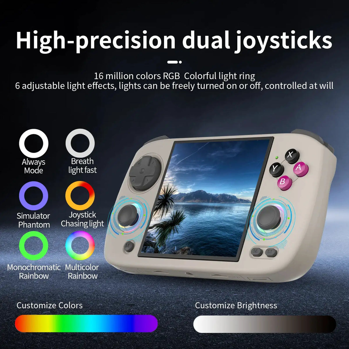 ANBERNIC RG CubeXX & RG40XX H & RG35XX H Retro Handheld Game Console H700 Linux 64-bit 5000 Video Games Supports WIFI Bluetooth