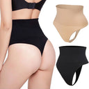 High Waist Tummy Control Panties Women Thong Shaper Brief