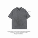 Vintage Oversized Acid Wash Tee Retro Chic Loose Fit Top