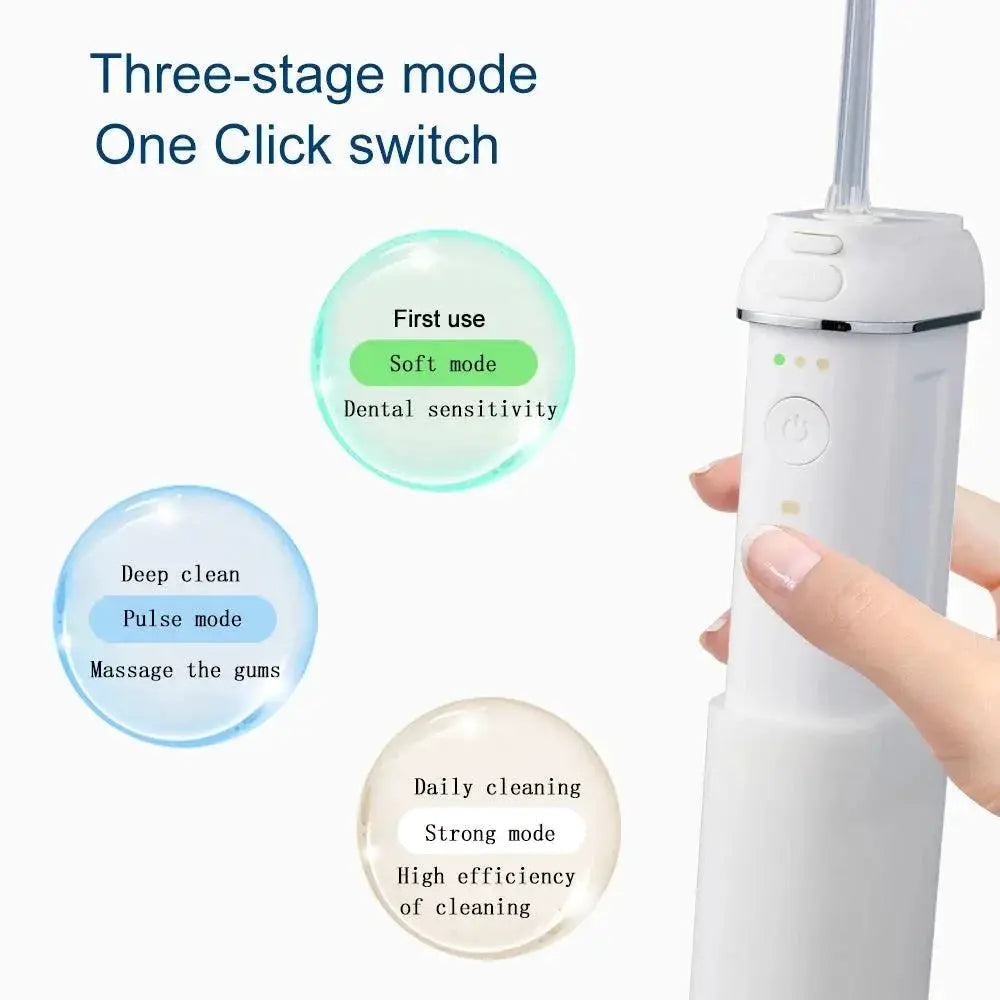 Powerful Mini Portable Water Flosser Dental Water Jet Travel