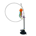Interactive Cat Stick Kitten Teaser Suction Cup Wand Toy