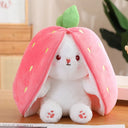 New Transformation Fruit Rabbit Plush Toys With Sleep Pillow