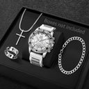 Arabic Dial Men Business Quartz Watch