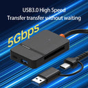 In USB C Card Reader for SD TF