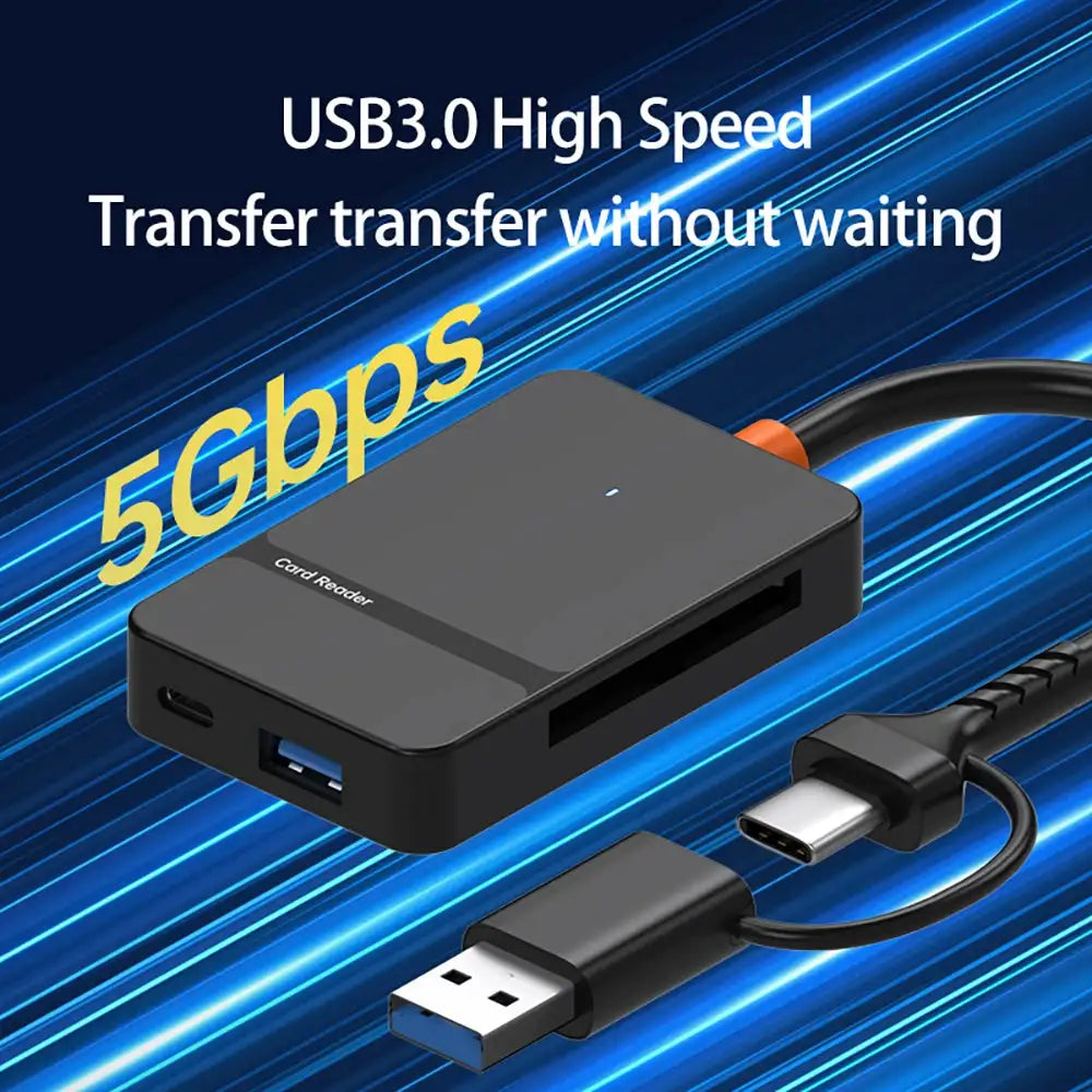In USB C Card Reader for SD TF — product image 2