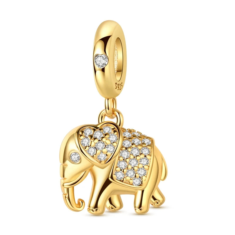Sterling Silver Charm Pendant Sun