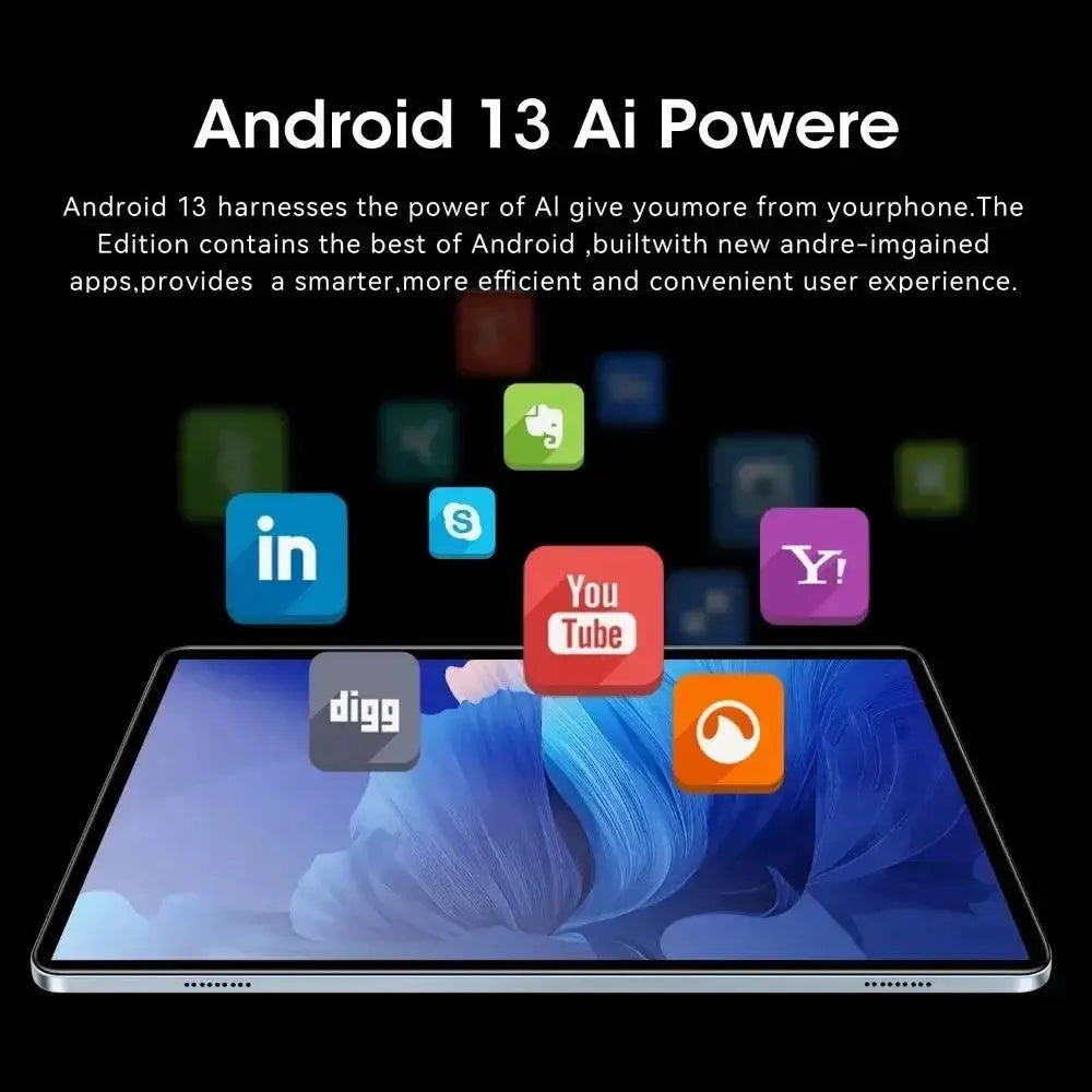 2023 HD 4K Pad 6 Pro Tablet Snapdragon 888 16GB RAM 1TB