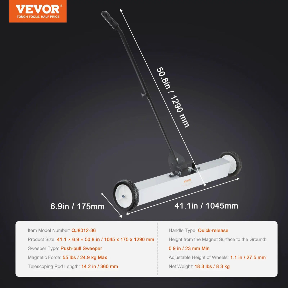 Inch Large Telescoping Magnet — product image 9