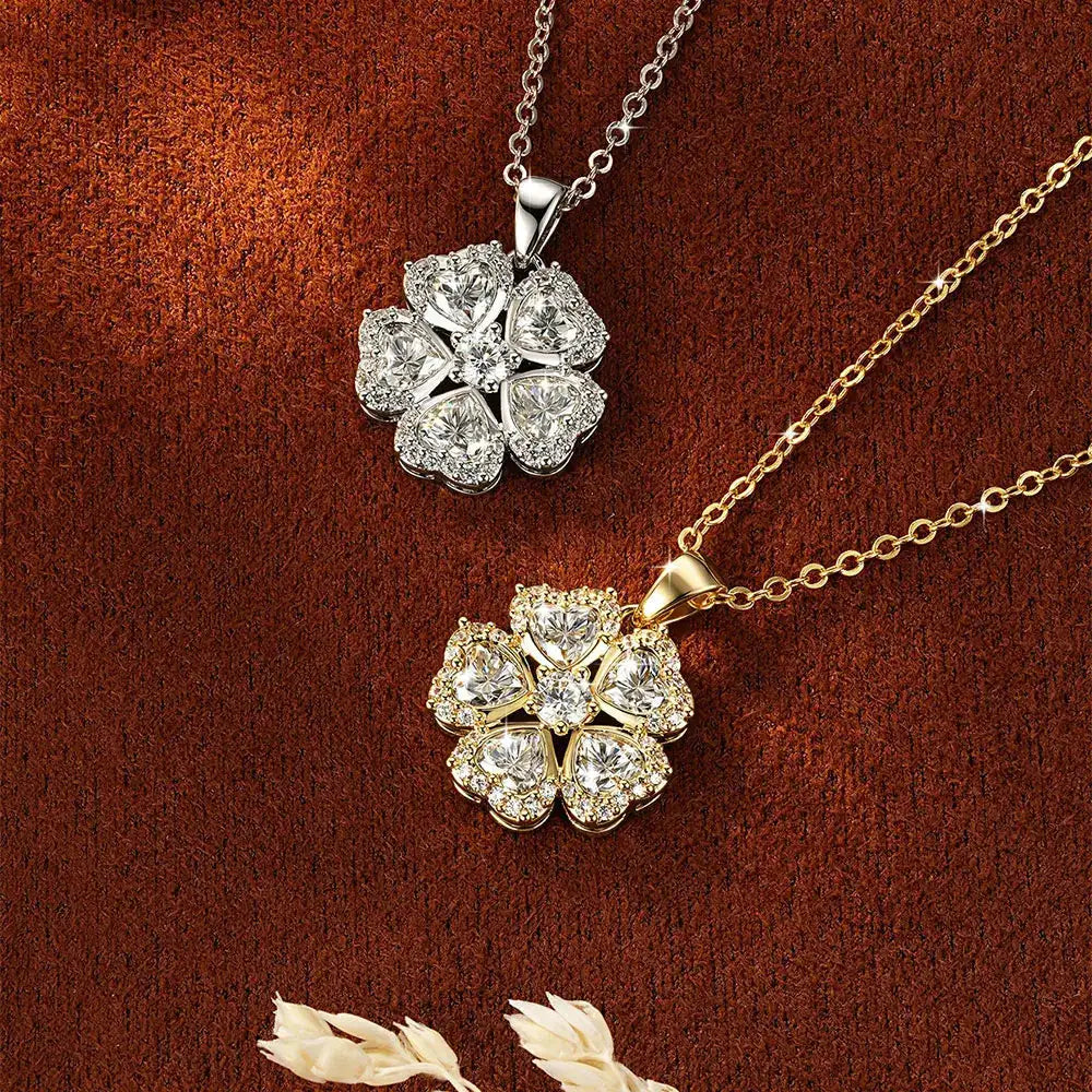 Dainty Gold Moissanite Necklace — product image 5