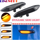 BMW Sequential LED Turn Signal Side Marker Light For 1 3 5 Series Upgrade