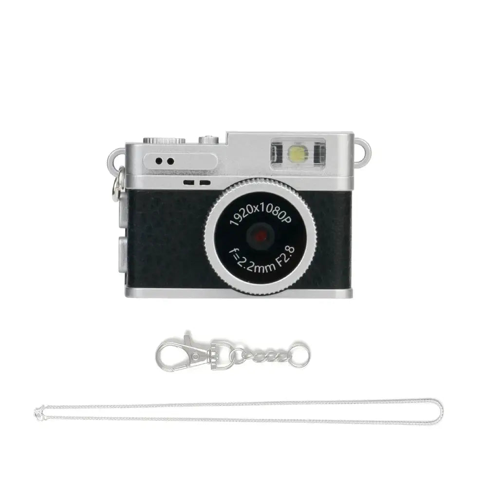 Mini Camera with LED Flash Light Retro Digital Camera With Speakers Portable Small Camera for Travel Gift for Kids Students S150