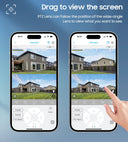 SHIWOJIA 6MP 4G SIM Card Solar Camera Outdoor Security