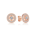 Sterling Silver Earrings Infinity Love