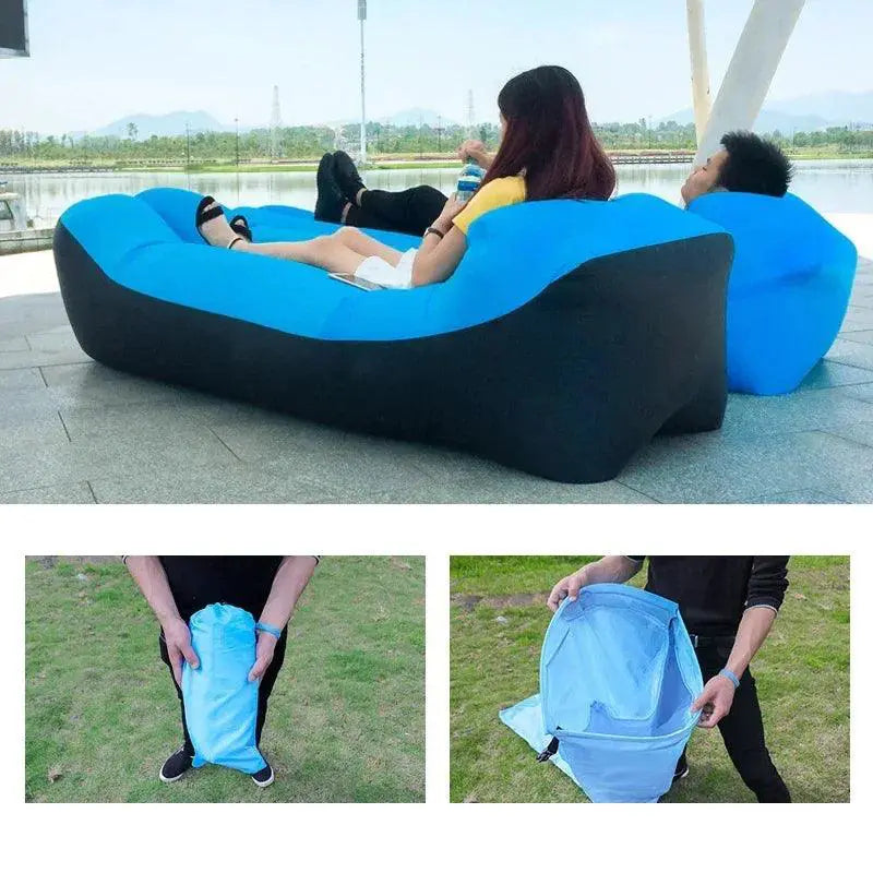 Trend Outdoor Fast Inflatable Air Sofa Bed 240cm Comfort