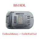 Li-ion Battery Converter Adapter For DeWalt Makita Bosch