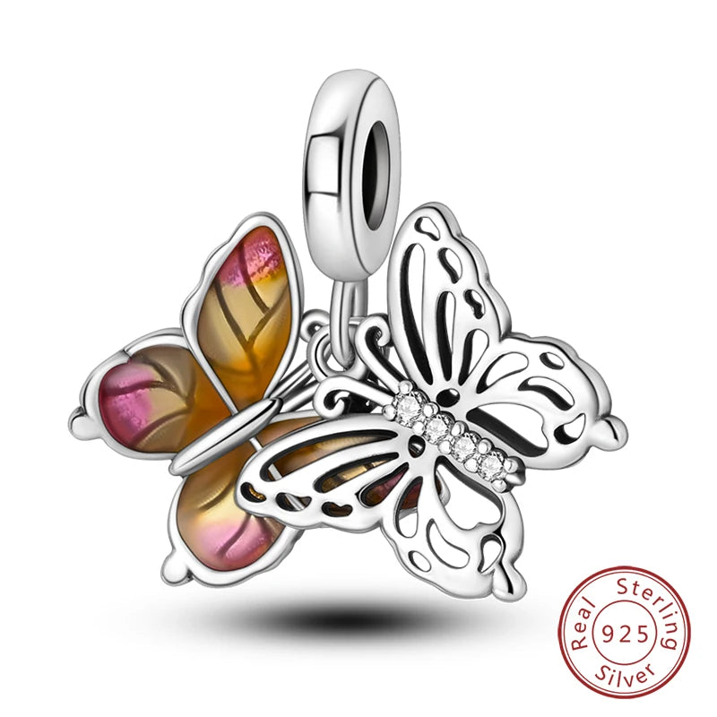 Sterling Silver Moon Mermaid Turtle