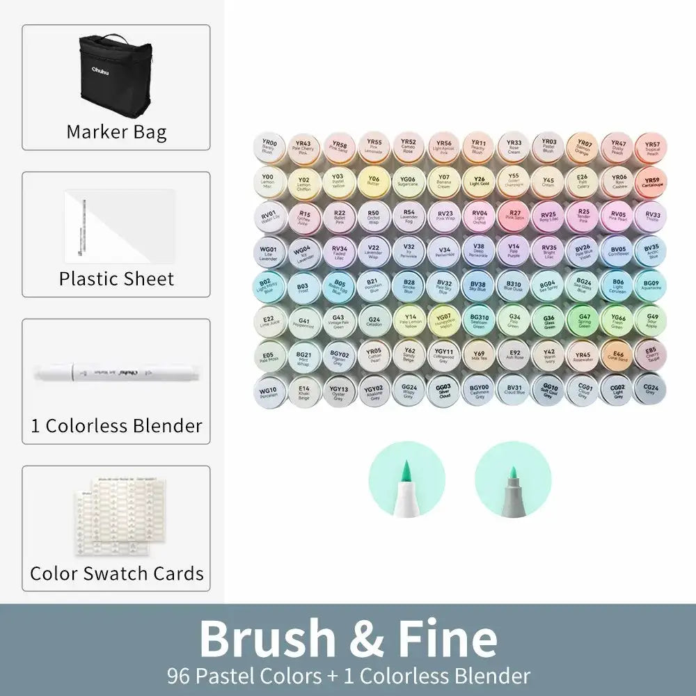 Ohuhu Honolulu Sketching Markers — product view 17