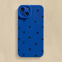 Black Love Heart Case - Durable Shockproof Cover