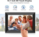 WiFi Frameo Digital Photo Frame 10.1 Inch Smart Frame