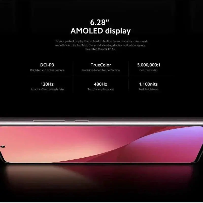 Mi 12 5G Smartphone 8GB RAM 256GB Storage Global Version