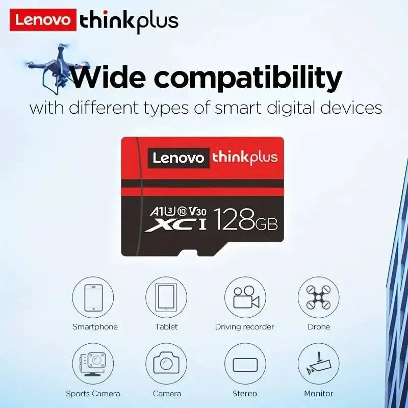 ThinkPlus Mini SD Card Class 10 TF Flash Card 256GB or 128GB