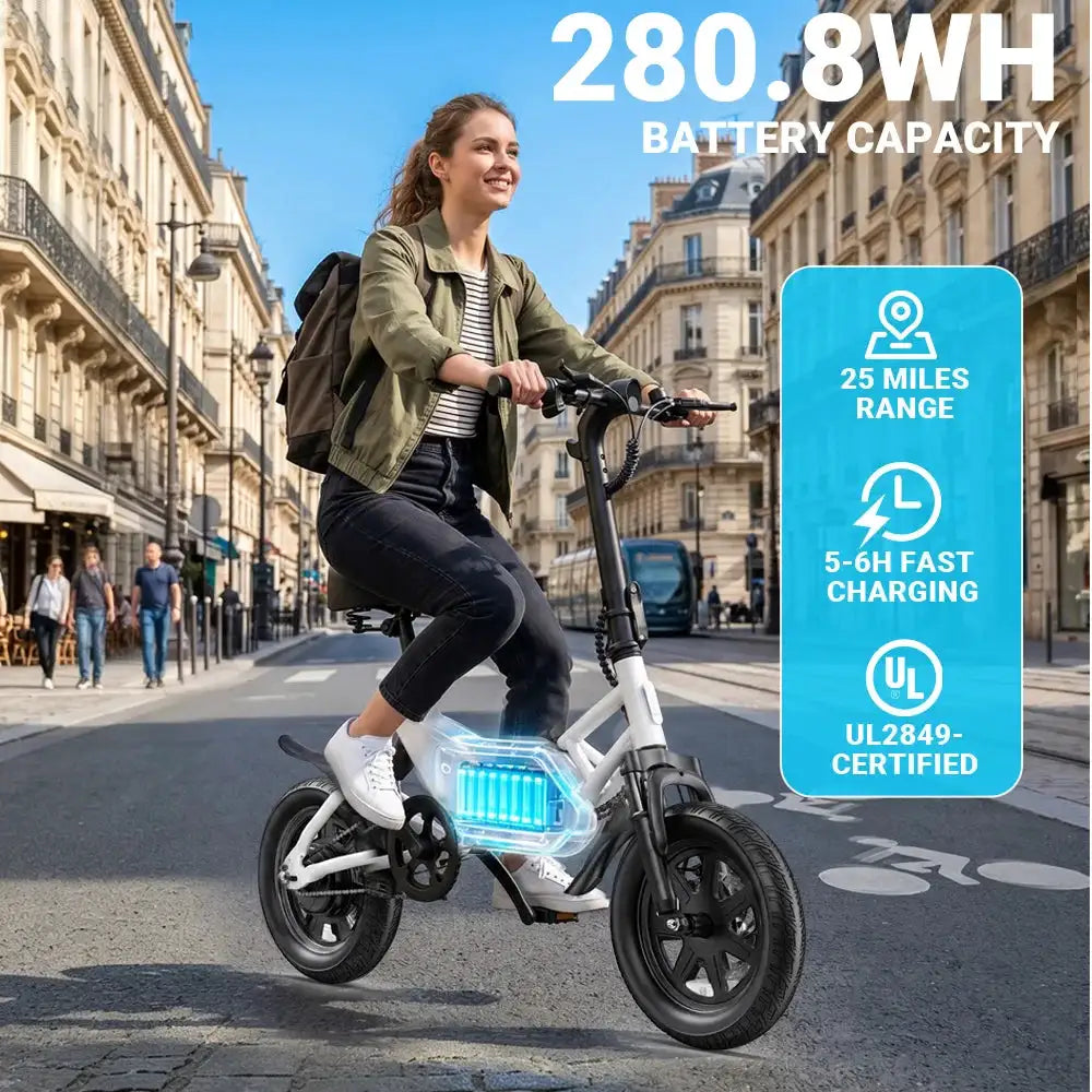 Dyu X1 Folding Electric Bike Urban