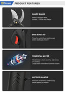 Low Noise Pruning Shears for Bonsai