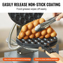 SucceBuy Commercial Egg Bubble Waffle Maker Non-Stick Stainless