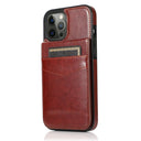 Business Demeanor Leather Case for iPhone Pro Max Mini Pro