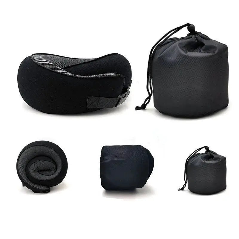 Ergonomic Travel Neck Pillow Premium Memory Foam Comfort