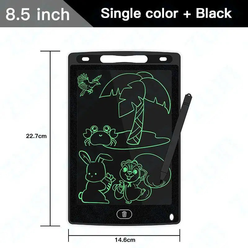 Creative Kids LCD Tablet for Drawing Fun — 6.5Black Multi-color