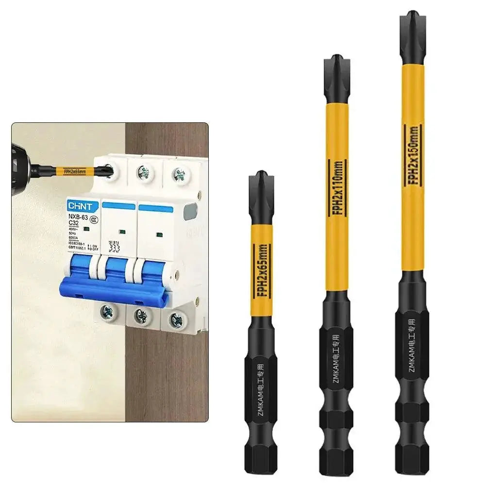 Electrician Screwdriver Bits Set With Magnetic Driver