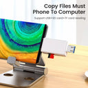 Otg Type C Card Reader Usb 2 0 Tf Mirco Sd Adapter 6in1