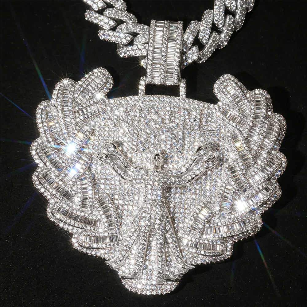 Iced Out Angel Wheat Wreath