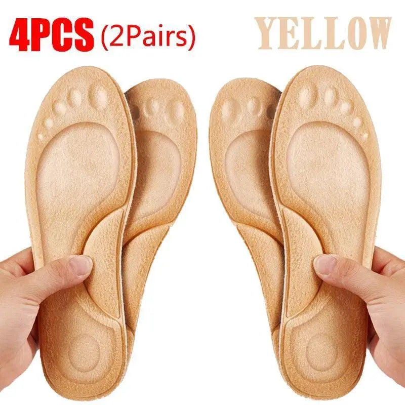Thermostatic Heated Memory Foam Insoles With Arch Support