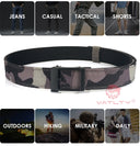 Tactical Belt for Men Metal Automatic Buckle