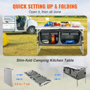 Quick Setup Folding Kitchen Table