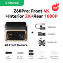 Ddpai Z60 Pro Cam - 4k Front Rear Car Camera