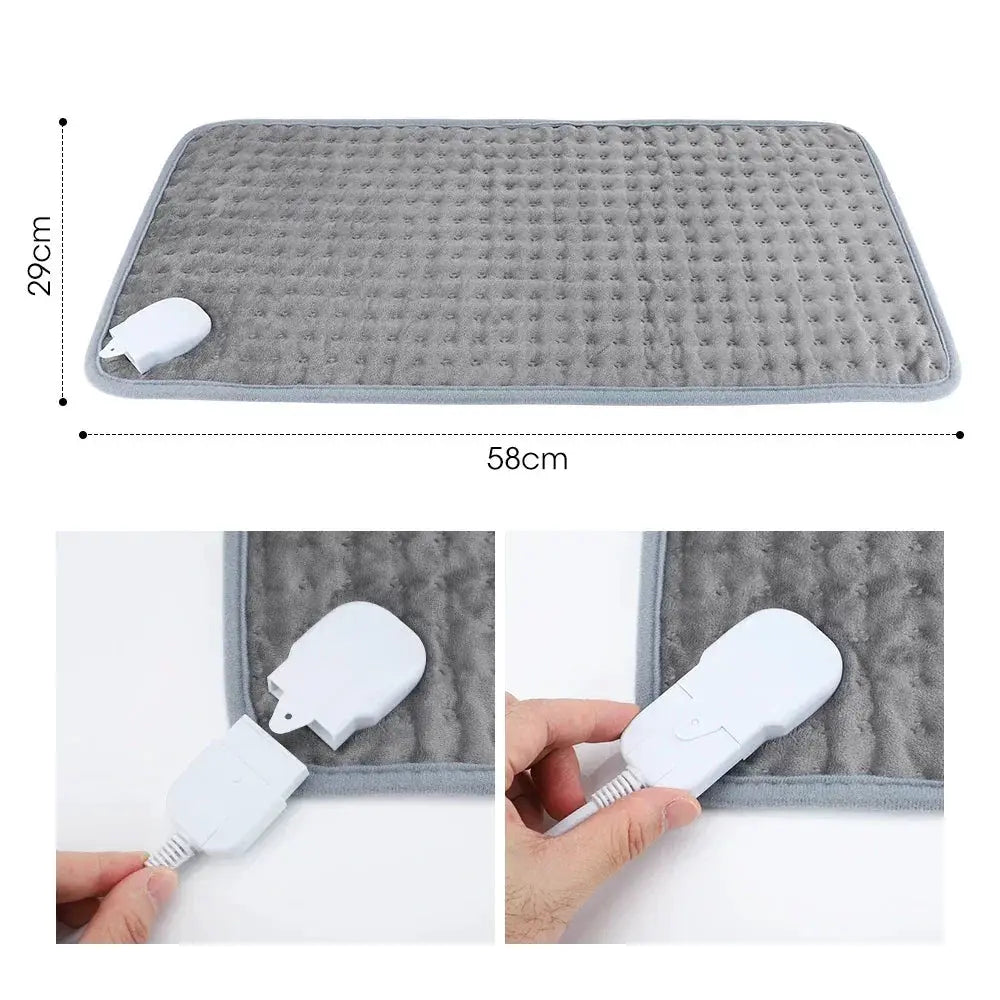 Electric Heating Pad Hands And Feet Keep Warm Cramp Relief