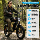 Fat Tire Ebike - Extended Range