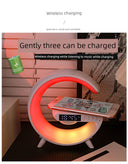 Wireless Charging Atmosphere Speaker Girl Fancy Night Light Gift