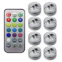 Wireless RGB LED Ambient Light For Car Interior With Remote Control Vibrant Mood