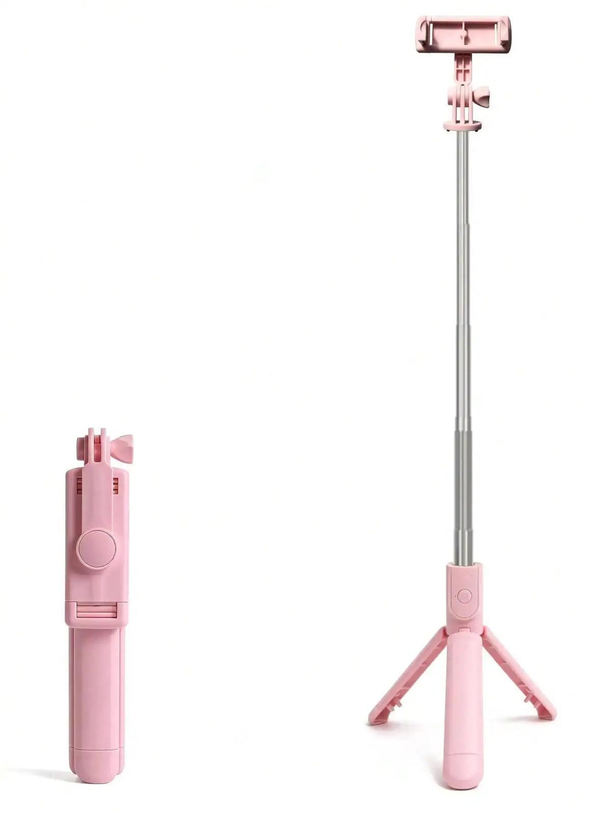 1PC Selfie Stick Wireless Selfie Stick With Tripod Stand Selfie Stick , Remote Control, Phone Holder And Built-In Tripod