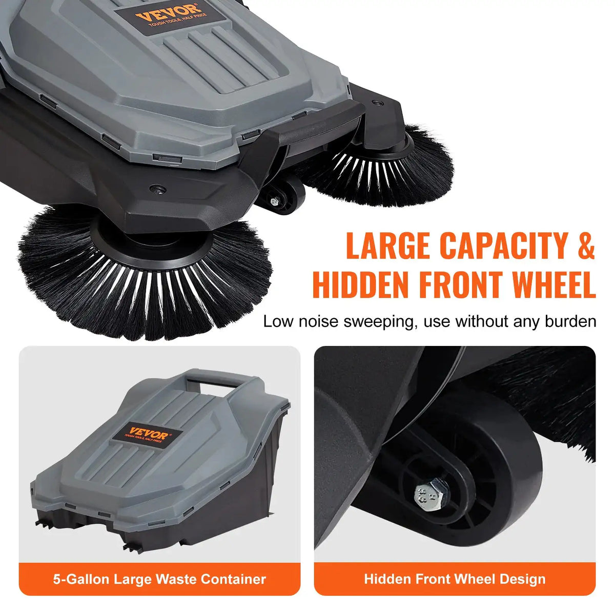 SucceBuy Hand Push Floor Sweeper — product image 6