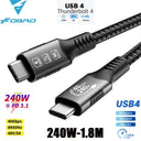 USB4 Cable 240W 40Gbps Thunderbolt4 Ultra